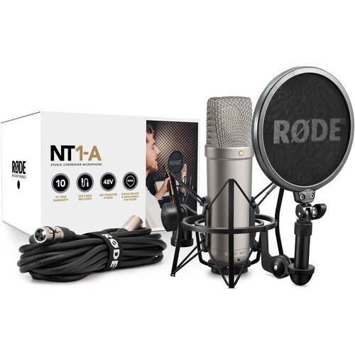 RODE NT1-A Large-Diaphragm Cardioid Condenser Microphone – Camera Citi Pk