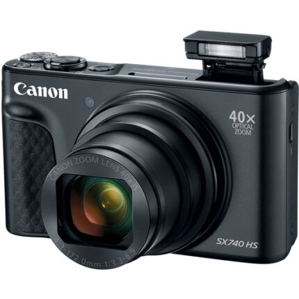 Canon PowerShot SX740 HS Digital Camera (Black) – 40x Zoom 4K Compact Travel Camera in Pakistan