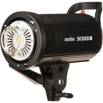 Godox SK300II-V Studio Flash Monolight 300Ws | LED Modeling Lamp | Bowens Mount | Wireless X System | Professional Photography Studio Strobe