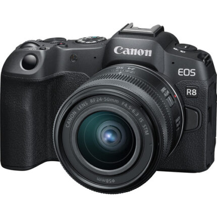 Canon EOS R8  with RF 24-50mm f/4.5-6.3 IS STM Lens