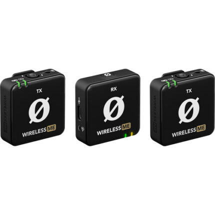 RODE Wireless ME Dual Compact Wireless Microphone System – Crystal-Clear Audio for Vlogging, Interviews & Content Creation