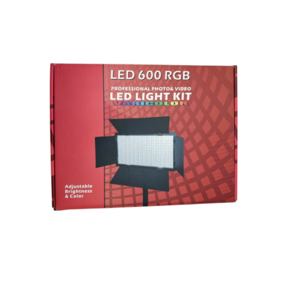 LED 600 Pro RGB+BI Professional Video Light Kit
