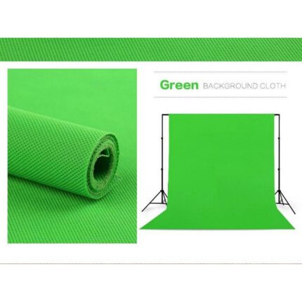 Portable Green Screen 8x9ft – Professional Chroma Key Backdrop for Studio-Quality Video